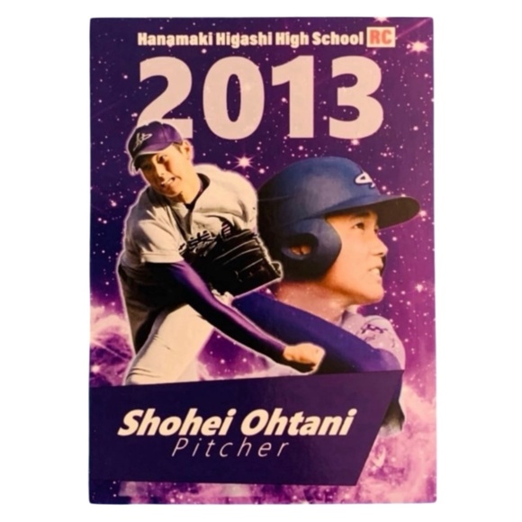 SHOHEI OHTANI ROOKIE CARD (RC) - LOS ANGELES DODGERS MVP - Picture 1 of 3